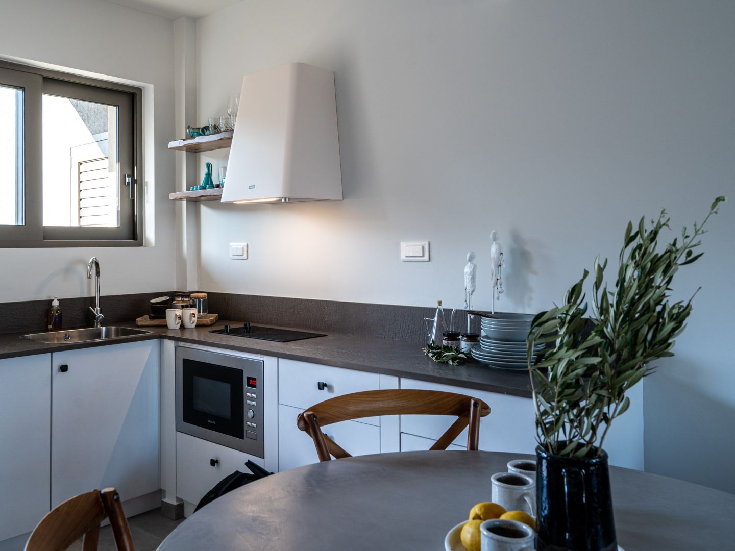 Grand Σουίτα με Εξωτερικό Jacuzzi και θέα στη Θάλασσα (Οlea)