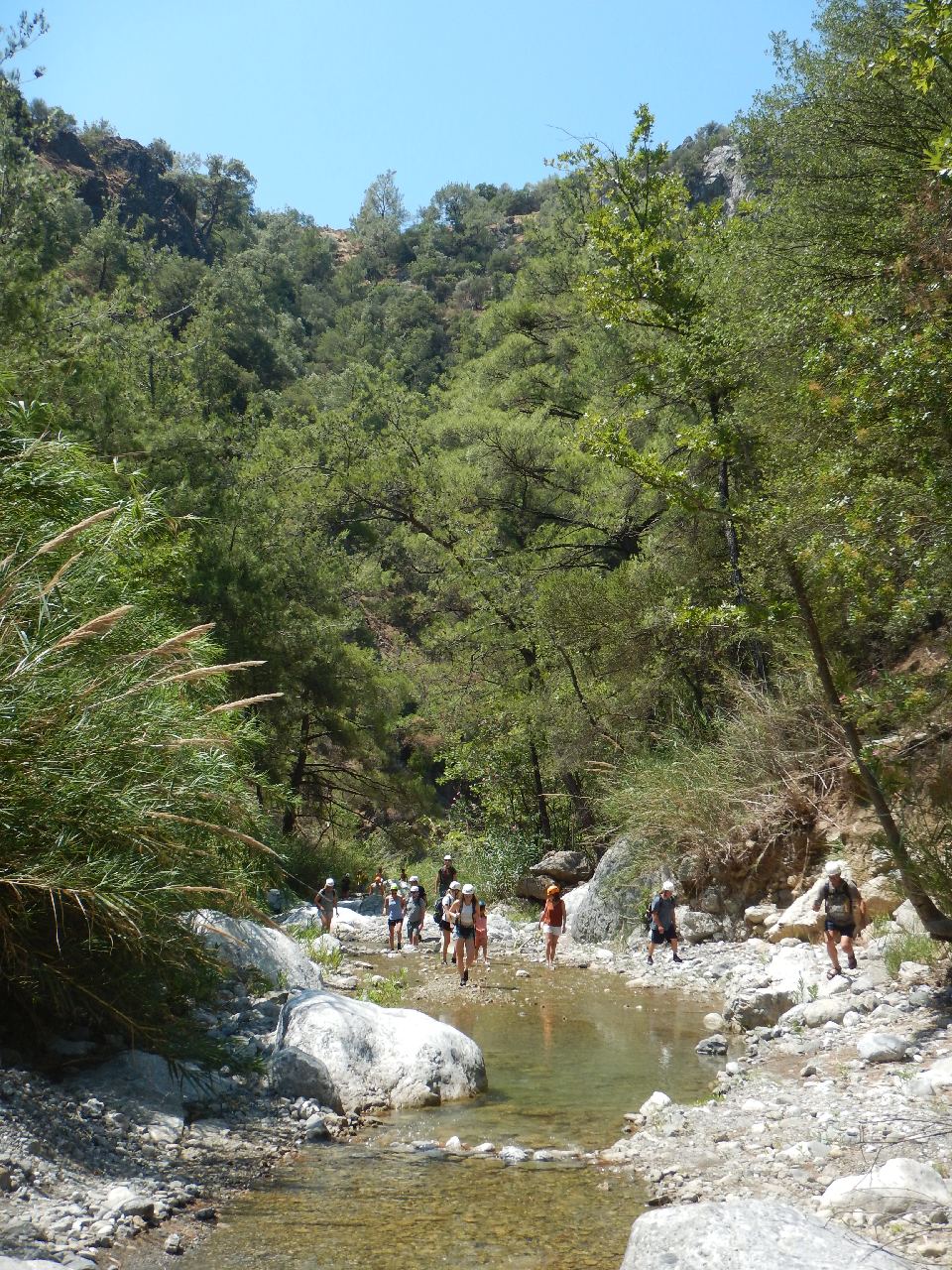 River Trekking in Sarakina Gorge