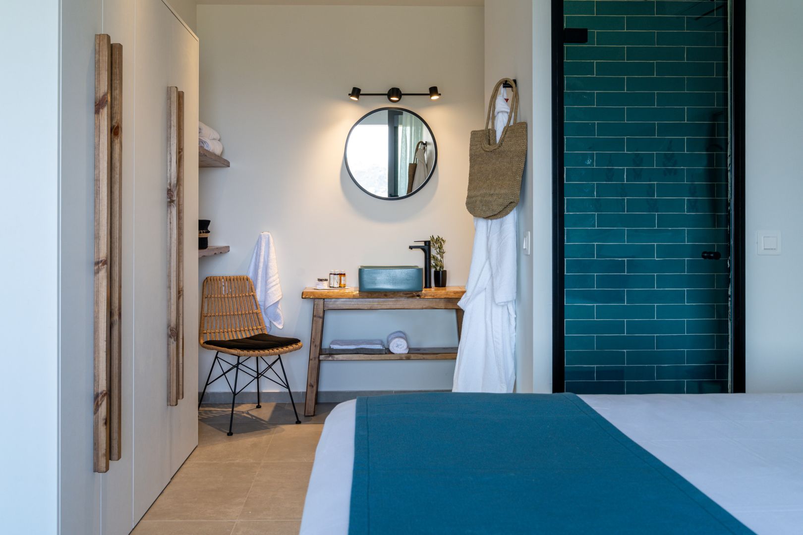 Deluxe Σουίτα με θέα στη Θάλασσα (Geranium - Iris)